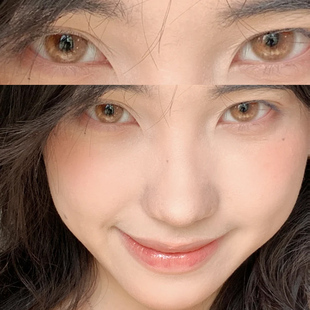 isoraLook星星薯饼美瞳半年抛不伤眼高颜值系列隐形眼镜一年抛9tb
