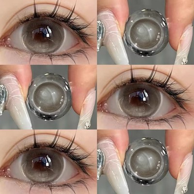 sweet-coclor风之谷美瞳半年抛两片装大小直径棕色无锁边6tb