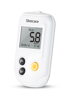 三诺尿酸检测仪UG-12血糖测试Sinocare家用精准试纸测尿酸仪器AN