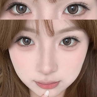 猫打呼噜美瞳sweet color日抛一次性10片装近视隐形眼镜6tb