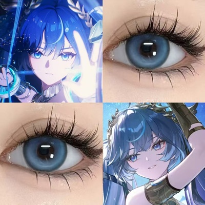 尤诺cos美瞳半年抛明潮大小直径三明治工艺旗舰店隐形眼镜漫展2TB