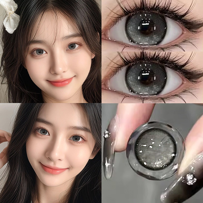 买1得4】missnini糯米团子美瞳电眼美人圆萌熊半年抛隐形眼镜CST