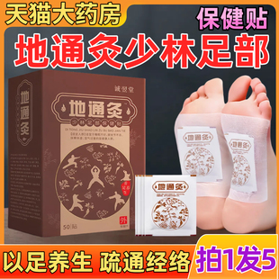 地通灸艾草足贴官方旗舰店地通灸少林足部保健贴去传健湿气堂FF2