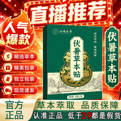 全网热销·云南本草伏暑草本贴