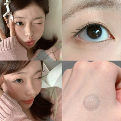 海俪恩护理液隐形眼镜半年抛含水量高年抛透明片透氧量高舒适fst