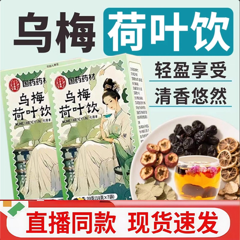 热销NO·1乌梅荷叶饮养生茶包