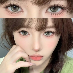clairecolor美瞳拒绝内耗叛逆少女双高光巧半年抛混血隐形眼镜7ST