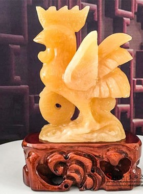 生肖鸡招财家居客厅电视柜工艺品