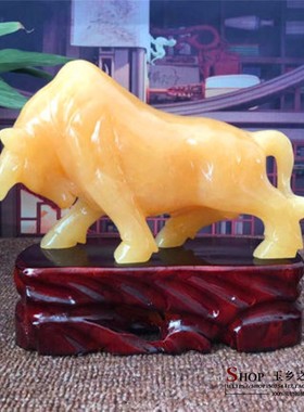 吉祥物办公室招财装饰品生肖牛