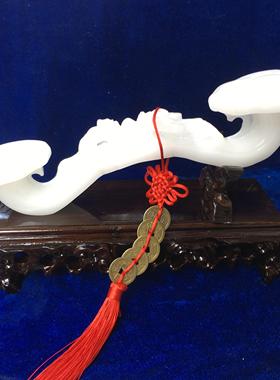 如意电视柜风水招财阿富汗白玉