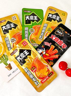 盐津铺子大魔王麻酱素毛肚