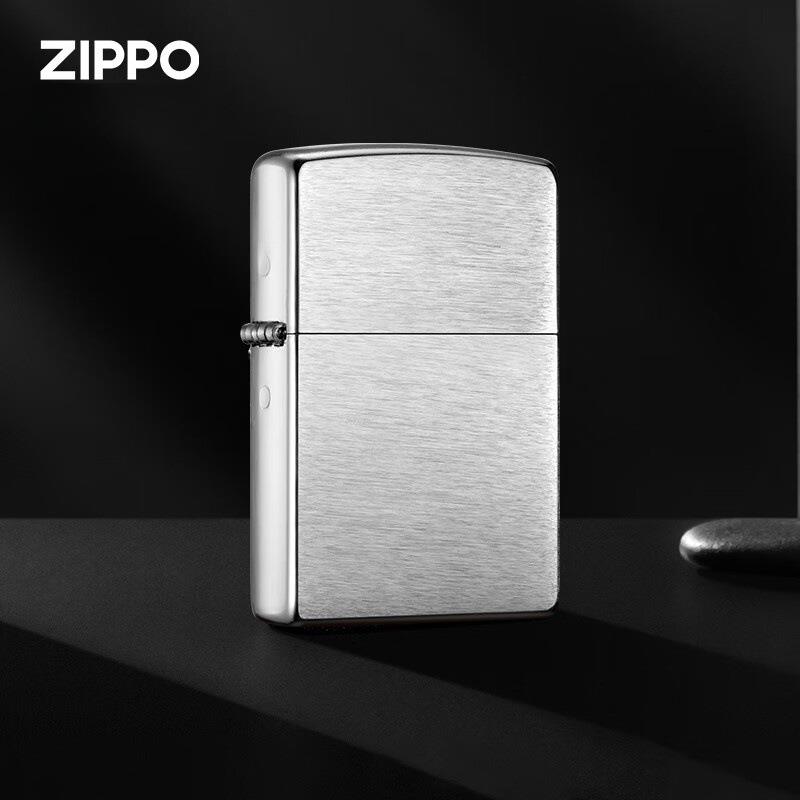 代码芝宝Zippo煤油打火机200经典铬沙子老式防风之宝男士经典收藏
