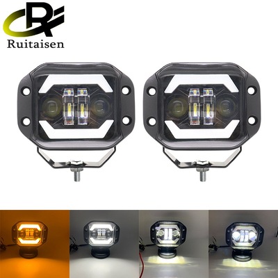 汽车LED工作灯4寸牧马人