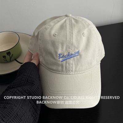 BACKNOW原创大头围显脸小棒球帽