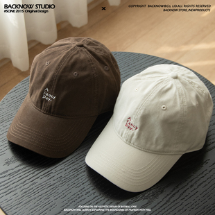 一周戴7次的帽子！巨显脸小棒球帽大头围复古鸭舌帽高级感帽子潮