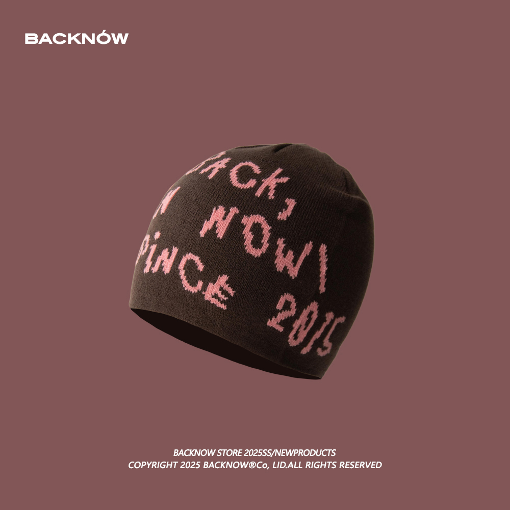 BACKNOW冬季防寒秋冬保暖针织帽