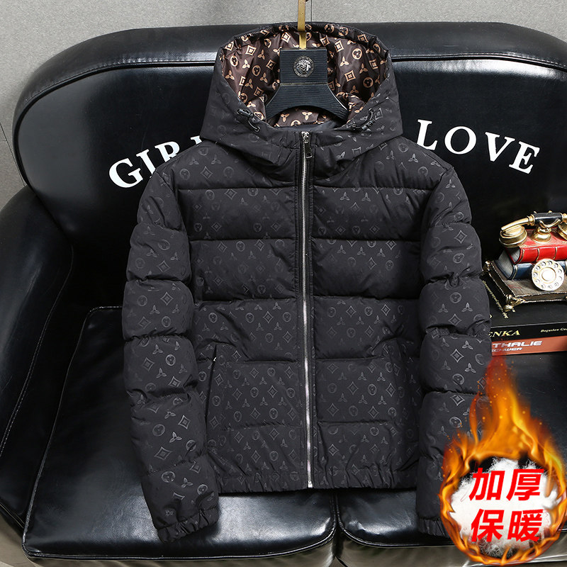 加厚保暖冬季棉服棉袄男款潮流爆款修身洋气百搭外套痞帅时尚棉衣