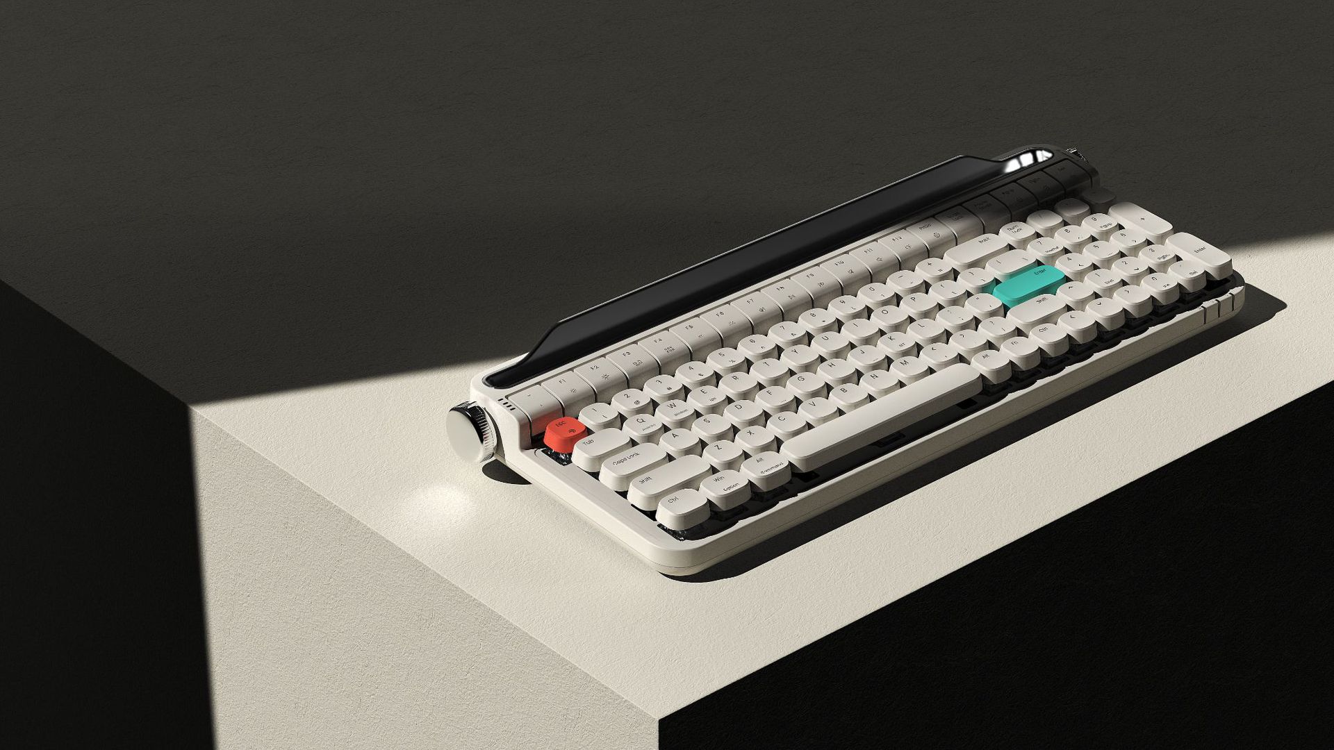 Actto RGB Backlit Wireless bluetooth Mechanical Keyboard键盘