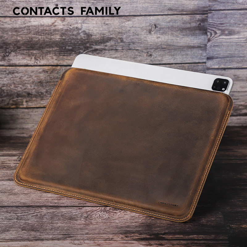 适用于苹果iPad Pro 12.9 leather case cover真皮平板保护套