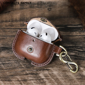 cover case box 4保护套leather 适用Airpods4牛皮耳机套airpods