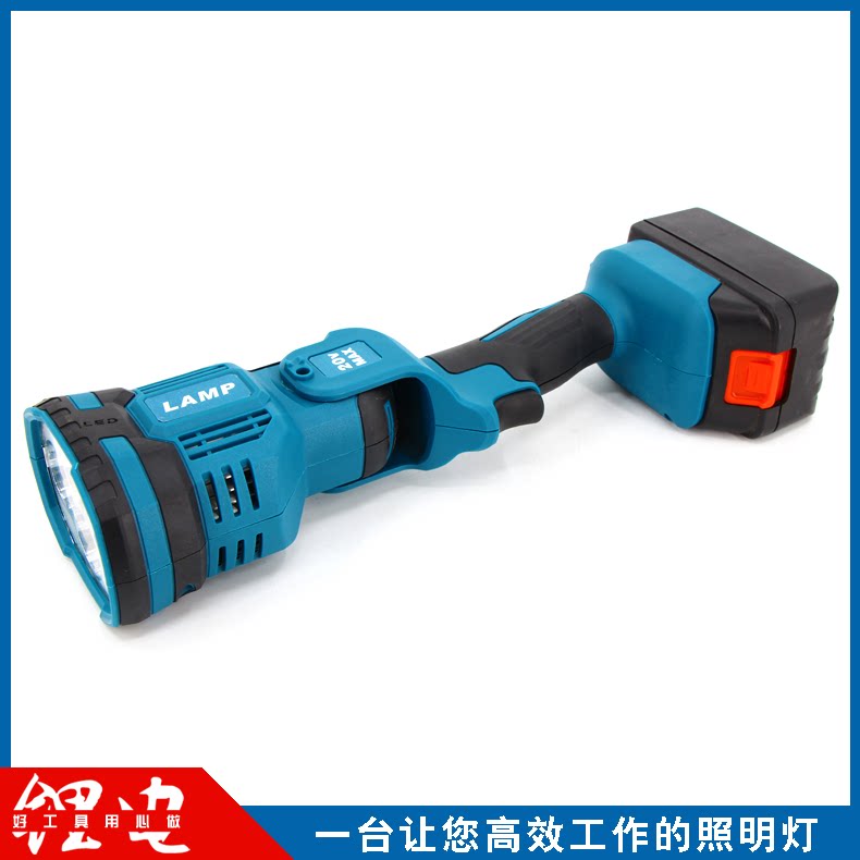 충전식 조명 LED 조명 비상 손전등 접이식 야외 리튬 배터리 야간 낚시 조명 고출력 광부의 램프