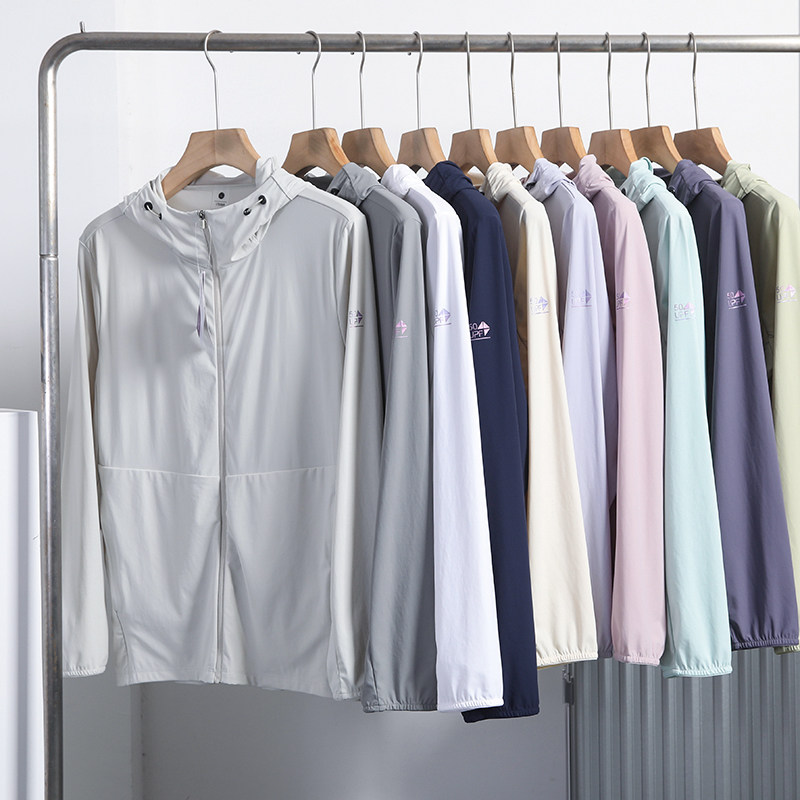 UPF50情侣款顺滑细腻高弹户外春夏男女丝冰感连帽防晒皮肤衣外套,男装,夹克,淘宝优惠券,粉丝福利购,淘宝优惠卷