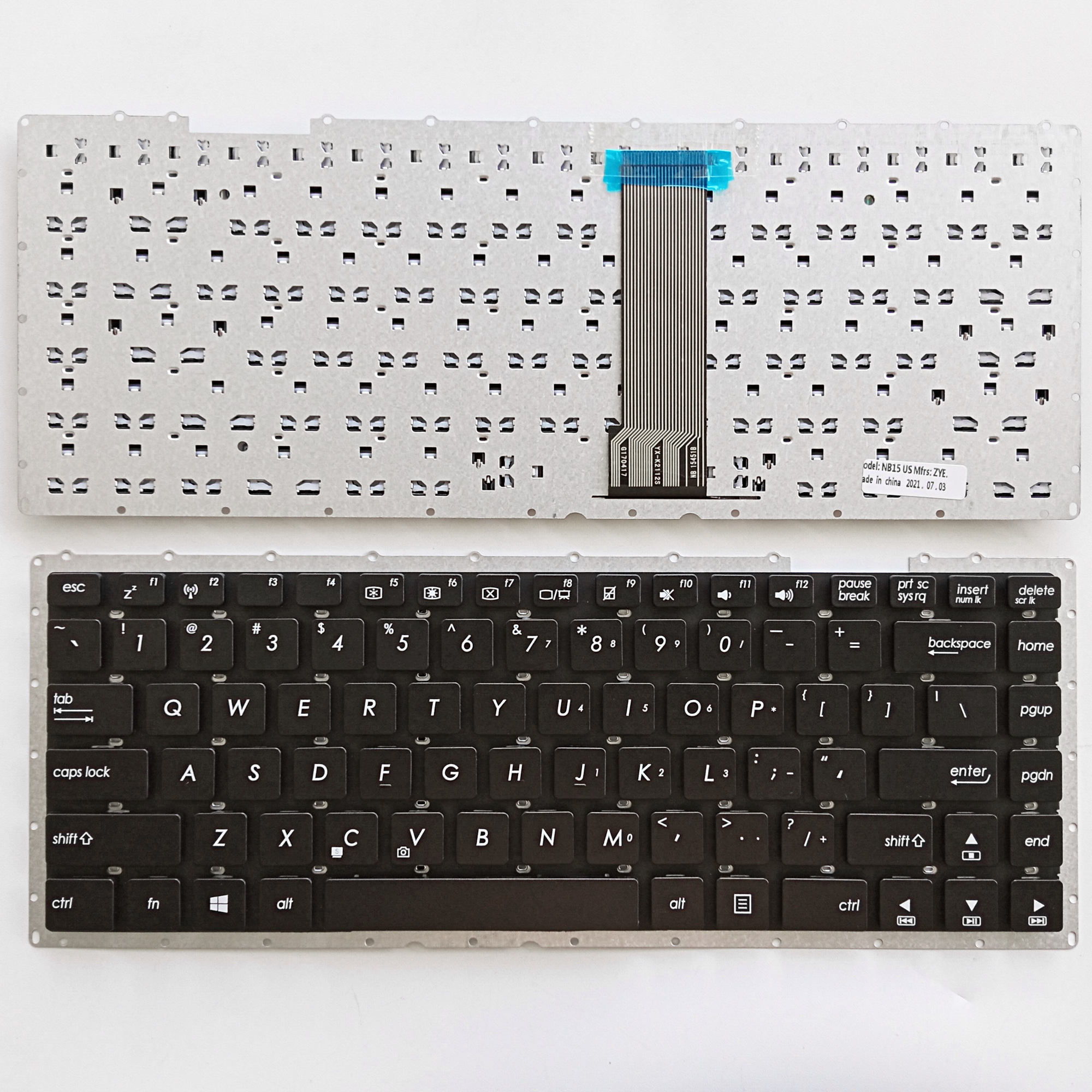 适用华硕 ASUS D451V F450J K450J K450V A450J X450J R409J 键盘