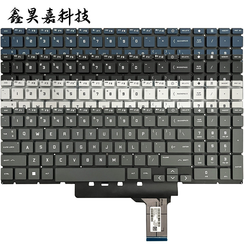 适用惠普 光影精灵 Victus 15-FA 15-FB 16-D 16-E 16-R 16-S键盘,3C数码配件,笔记本零部件,淘宝优惠券,粉丝福利购,淘宝优惠卷