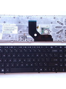 适用惠普EliteBook 8560p 8570p ProBook 6560b 6565b 6570b 键盘