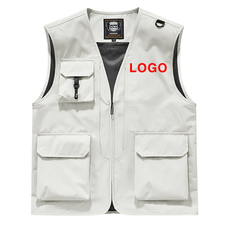 工作服马甲定制印字logo