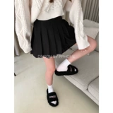 Зимняя шерстяная приталенная юбка в складку, цветная мини-юбка, увеличенная толщина, высокая талия