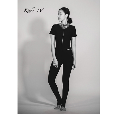 王媛kinki同款现货瑜伽运动晚装