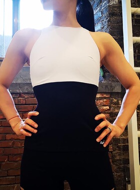 【王媛Kinki同款】snow mountain瑜伽上衣运动背心女美背瑜伽训练