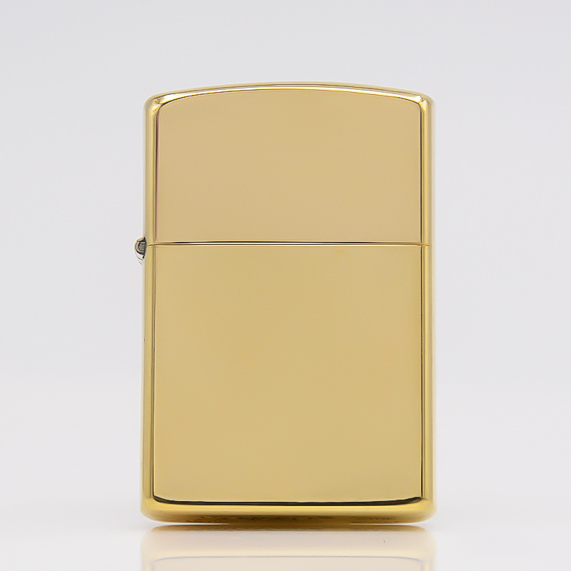 佐罗ZORRO黄铜机壳打火机金属防风DIY煤油燃油902壳紫铜光板 包邮