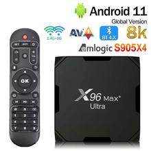 x96 max+ ultra  Amlogic S905X4 8k 安卓蓝牙双频 tv box player