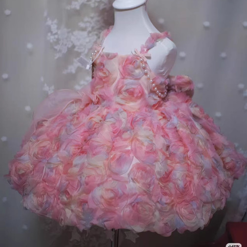 蓬蓬裙梦的眼睛演出服幼儿纱裙