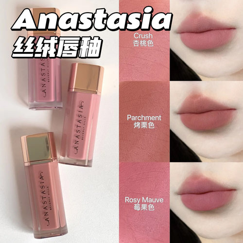 Anastasia丝绒唇釉哑光crush