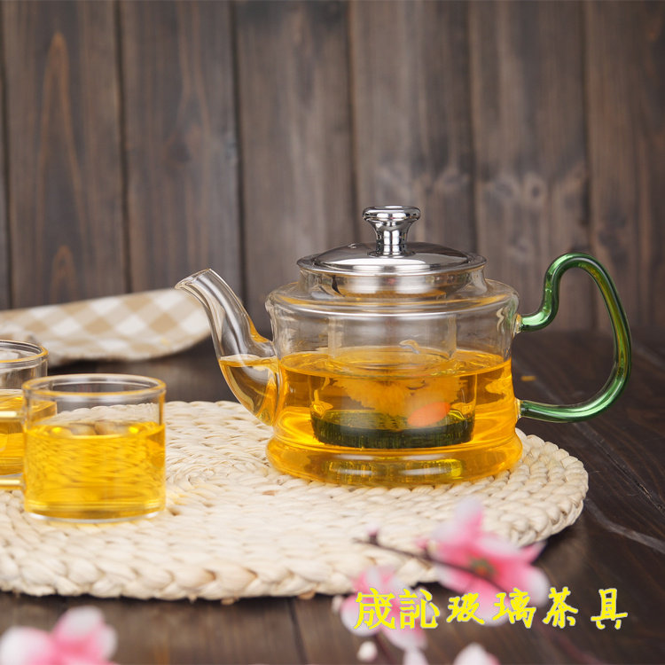 小号透明不锈钢耐热玻璃壶