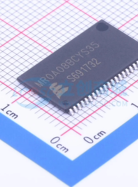 全新原装MR0A08BCYS35 TSOP44 1Mbit 磁阻随机存取存储器MRAM芯片