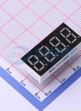 LED数码管 MHDC3641SRBW 插件 4位 30.0mmx14mmx7.2mm 红色 原装