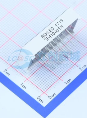 SP410401N 插件30.1*16mm 0.4英寸三位红色共阳数码管LED显示模块