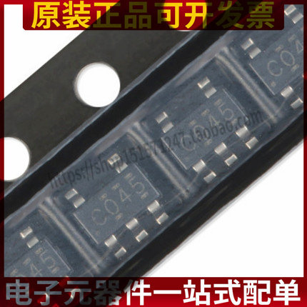 原装 SN74LVC1G04DBVR SOT-23-5 非门逻辑集成电路芯片（5只）