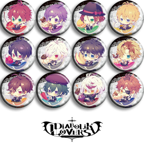 魔鬼恋人DIABOLIK LOVERSC款动漫吧唧徽章二次元周边逆卷修可定制