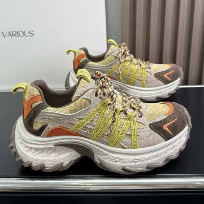 厚底机能风老爹鞋女2026秋季新款轻便舒适不累脚时尚运动休闲女鞋