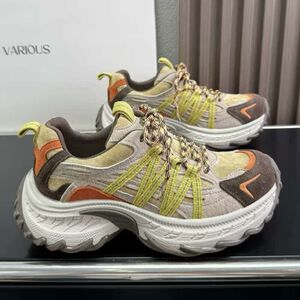 厚底机能风老爹鞋女2026秋季新款轻便舒适不累脚时尚运动休闲女鞋