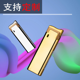 防风打火机定制刻字金属直冲蓝焰男士 耐用金博弘品牌高档充气火机