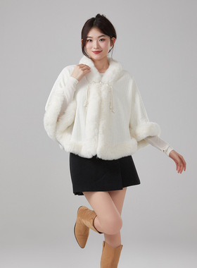 Newpurewhitefurcoatcheon