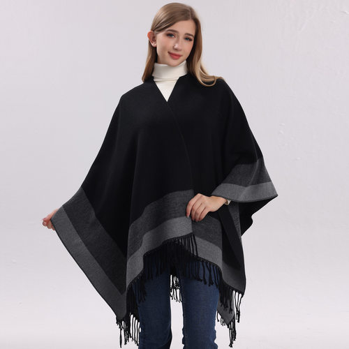 NewRedShawlWarmCloakThi