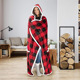loafer lengthened blanket hooded thickened and warm coat