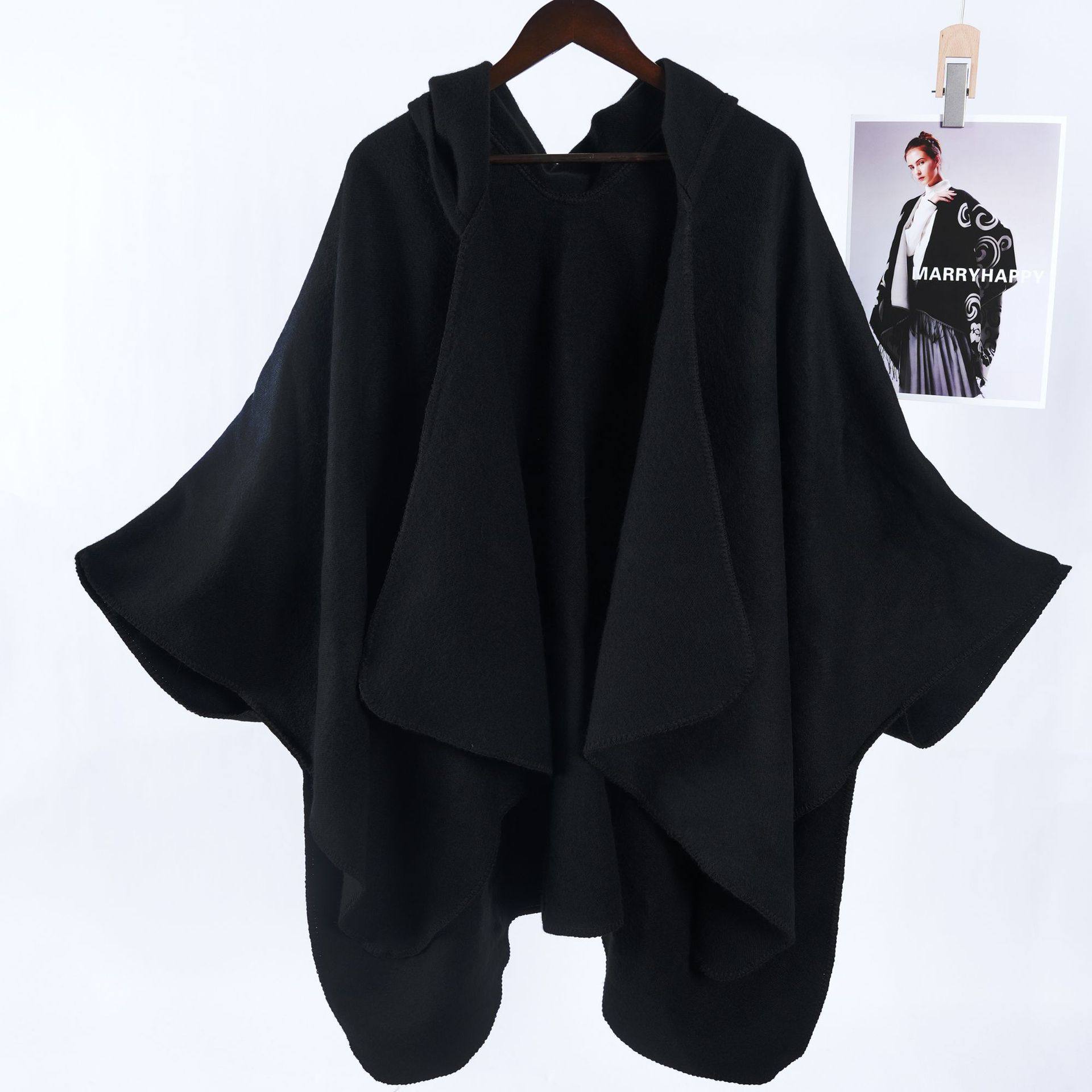 Newhoodedslitwomensshawl